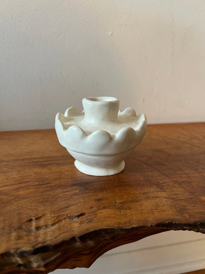 Oon Scalloped Candleholder