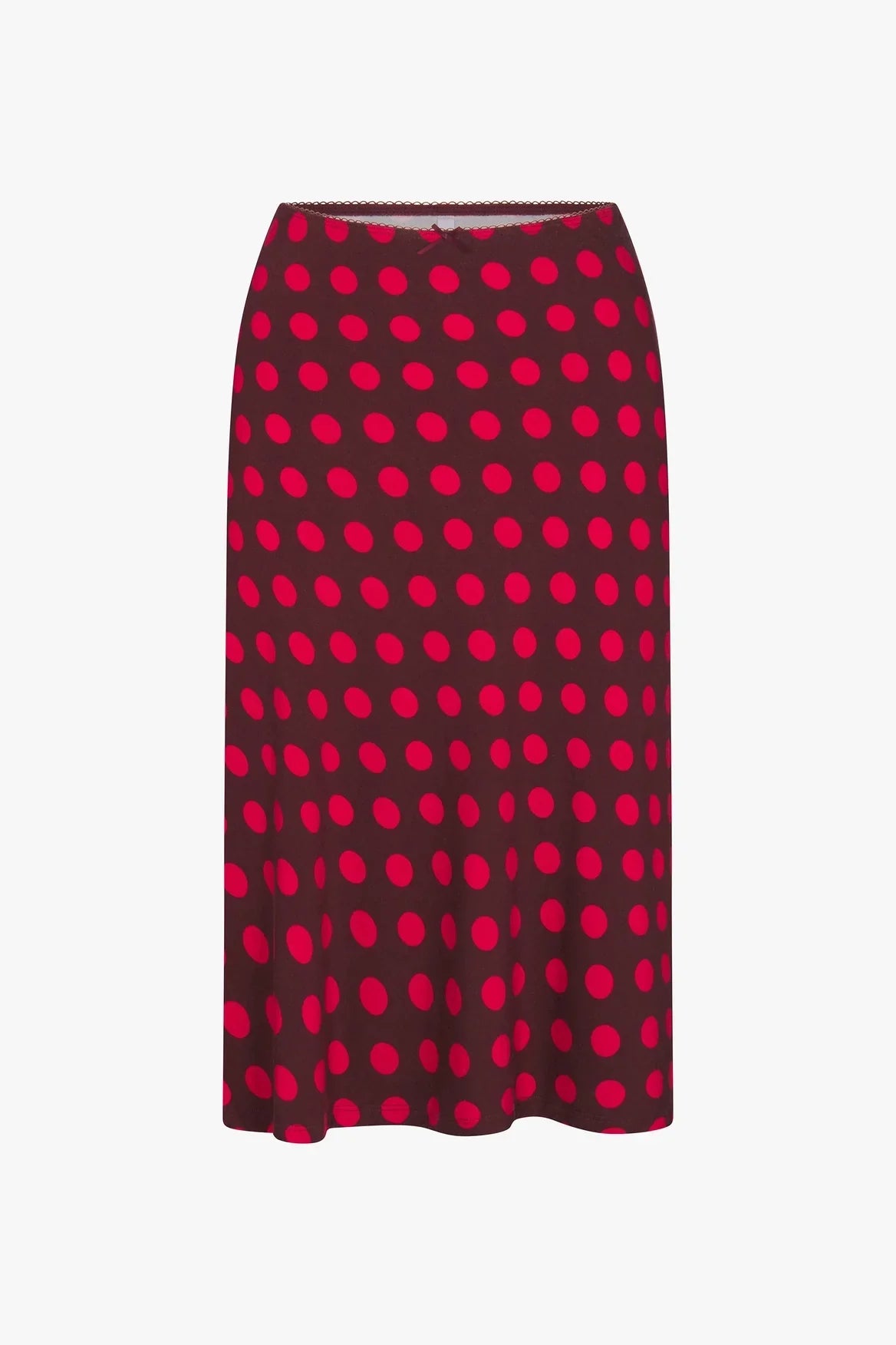 Rat Boi Bias Midi Skirt | Scarlet Dot