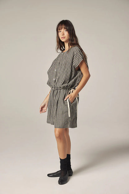 Amente Gingham Easy Shorts