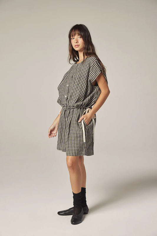 Amente Gingham Easy Shorts