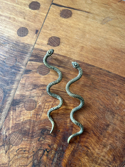 Alkemie Jewelry Snake Earrings