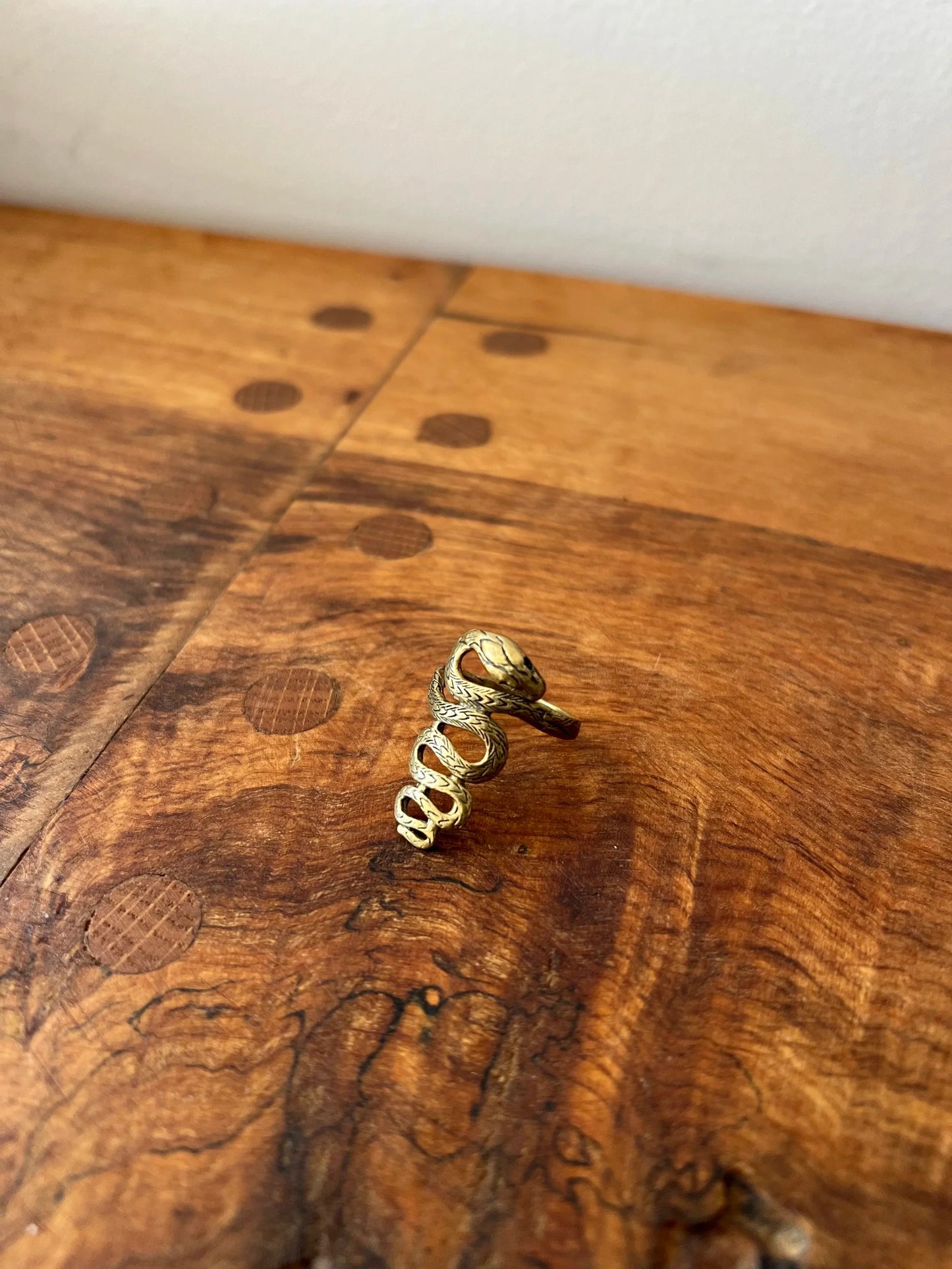 Alkemie Jewelry Textured Serpent Ring