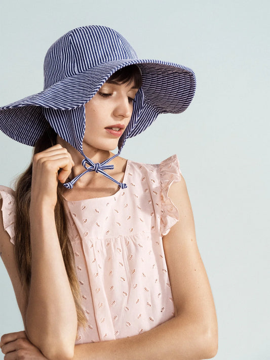 Hansel from Basel Striped Noona Sun Hat